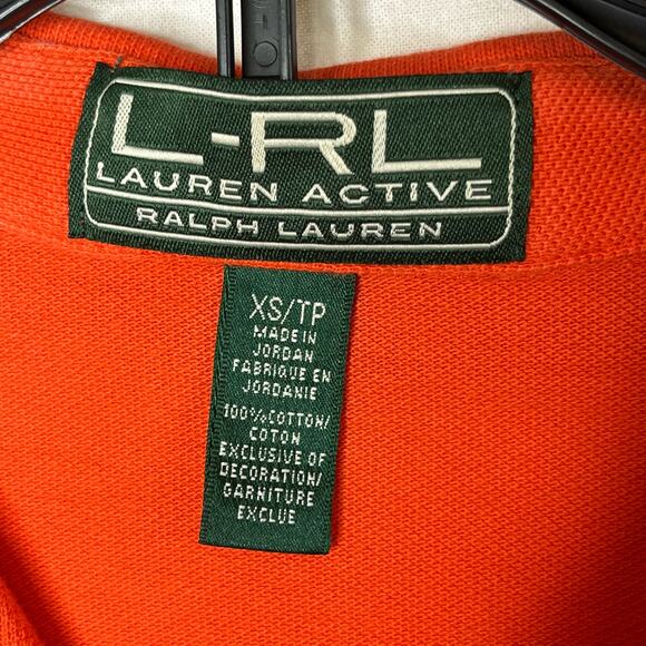 Lauren Ralph Lauren Active Split Neck Short Sleeve Polo‎ Shirt XS Green Label - Picture 3 of 4